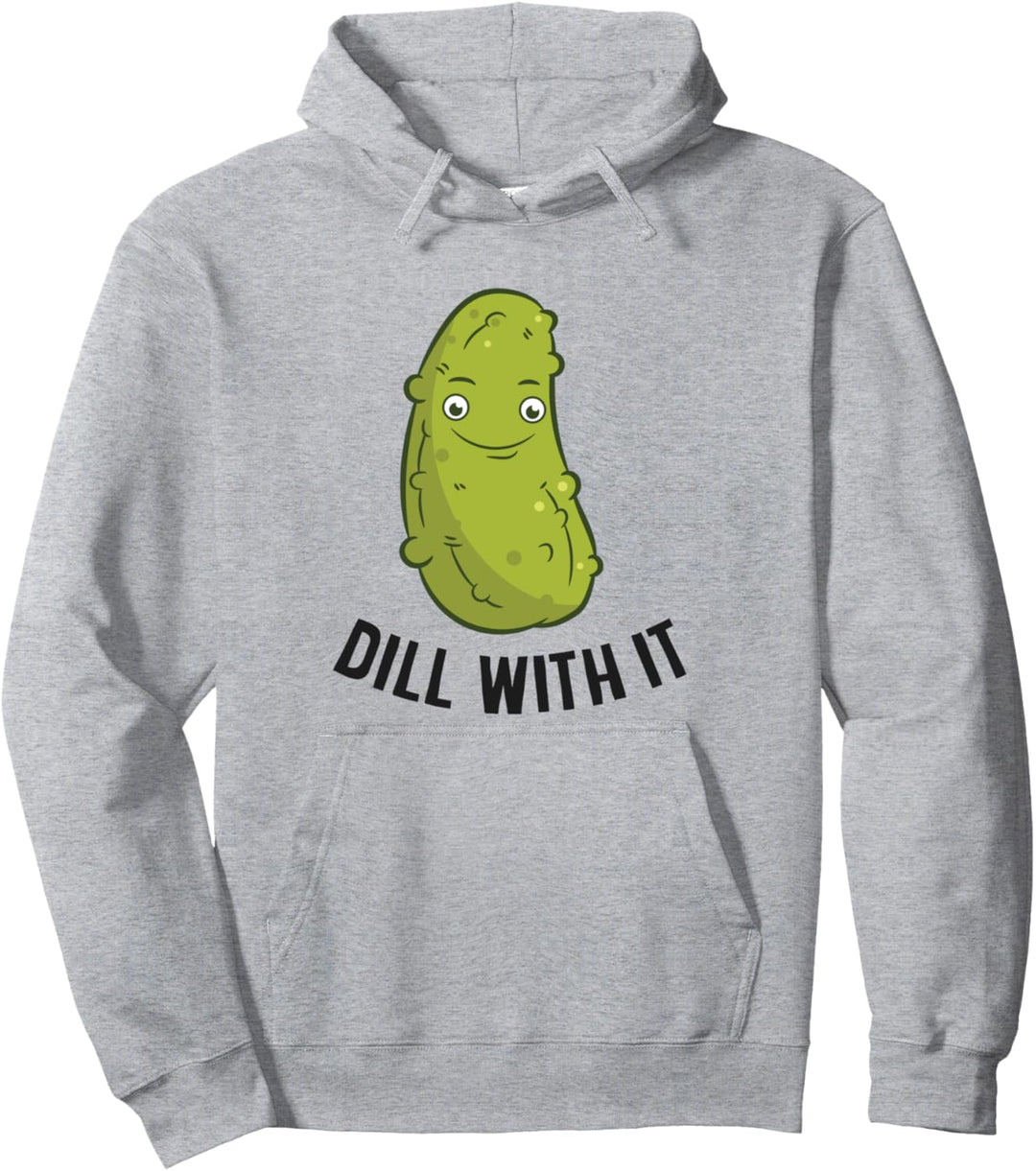 Lustige Essiggurken Dill mit der Essiggurke Pullover Hoodie
