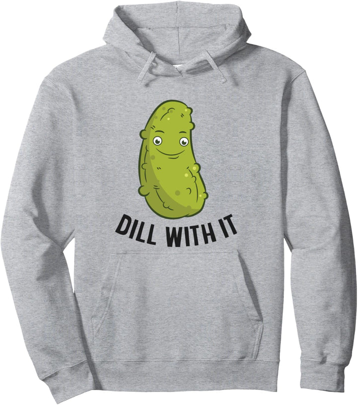 Lustige Essiggurken Dill mit der Essiggurke Pullover Hoodie