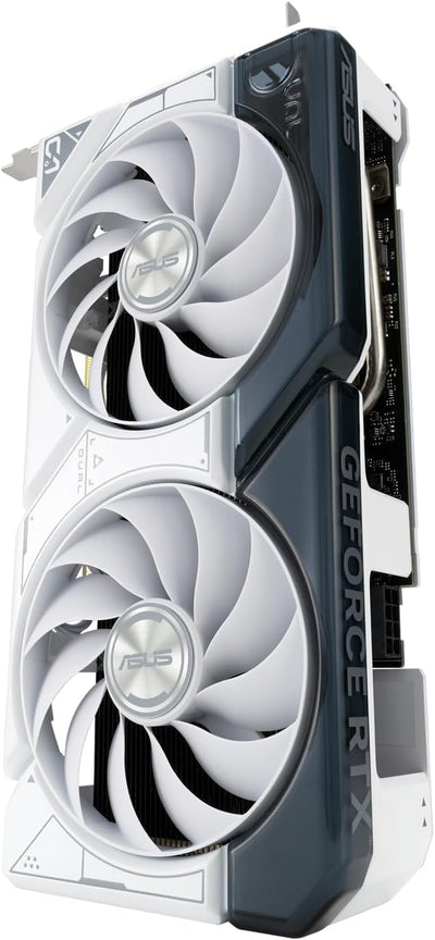 ASUS Dual GeForce RTX 4060 Ti White OC Edition 8GB GDDR6 Gaming Grafikkarte weiss (Nvidia GeForce RT