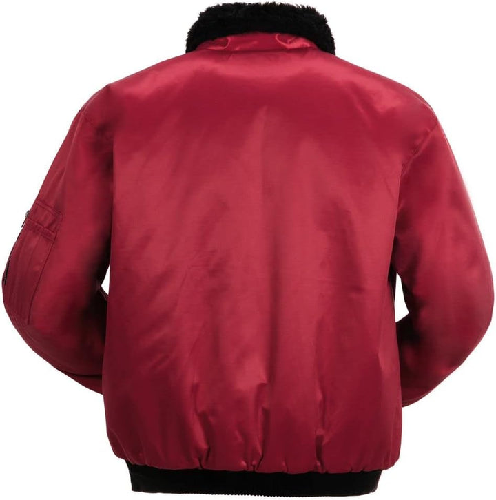 Planam Outdoor Winter Herren Gletscher Pilotenjacke rot Modell 0338 Grösse L Rot L, Rot L