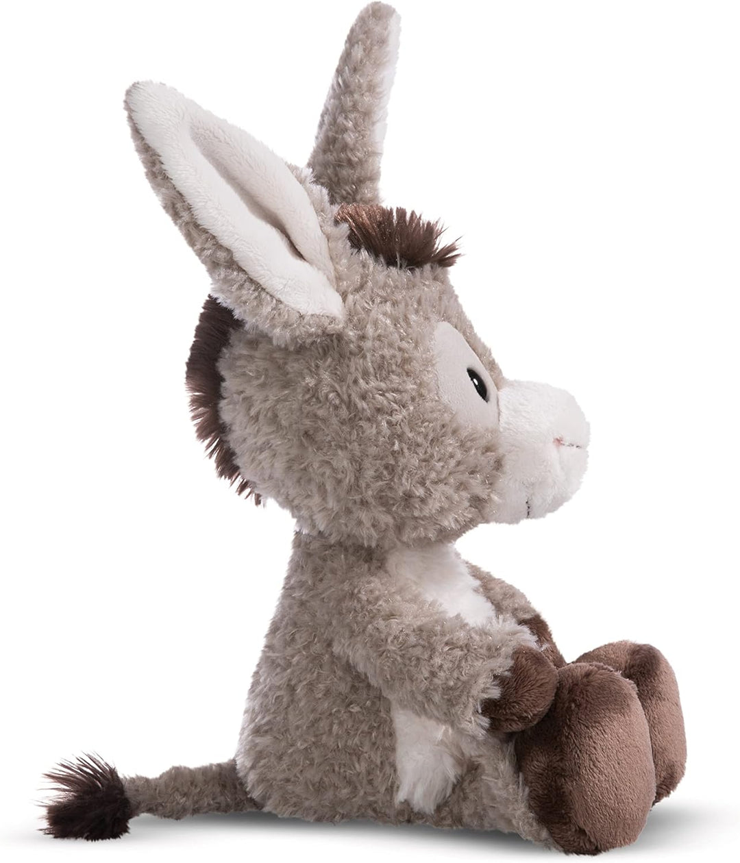 NICI Kuscheltier Esel Donkeylee 22 cm – naturgetreues Stofftier aus weichem Plüsch zum Kuscheln und