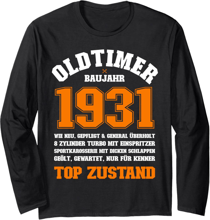 Oldtimer Baujahr 1931 - Top Zustand Langarmshirt