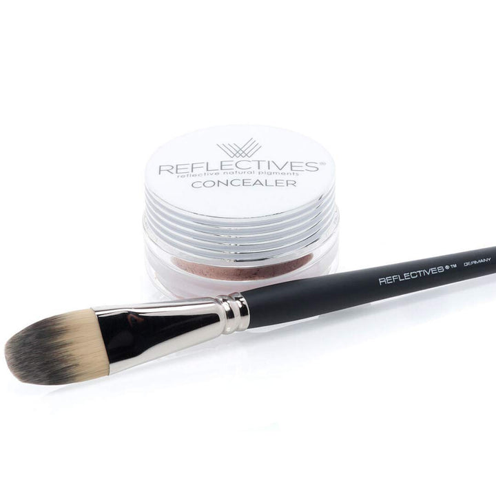REFLECTIVES MINERAL CONCEALER PUDER SET incl. Concealer Pinsel der erste Schritt zum perfekten Hautb