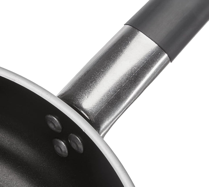 Töpfe Agnelli Alblack Pan Aluminium, Stärke 5 mm, 10 mm Induktions Fund, 24 cm, 24 cm