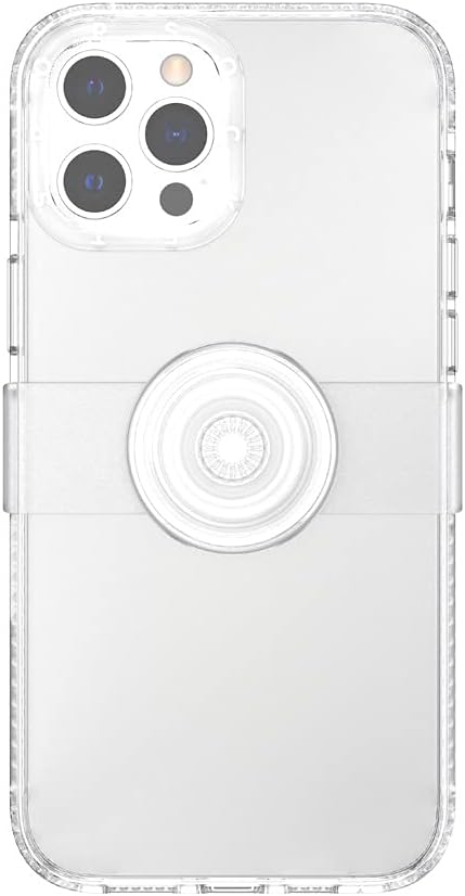 PopSockets: PopCase Hülle für iPhone 12 Pro Max mit Abnehmbarem PopGrip Slide Sockel und Griff mit A