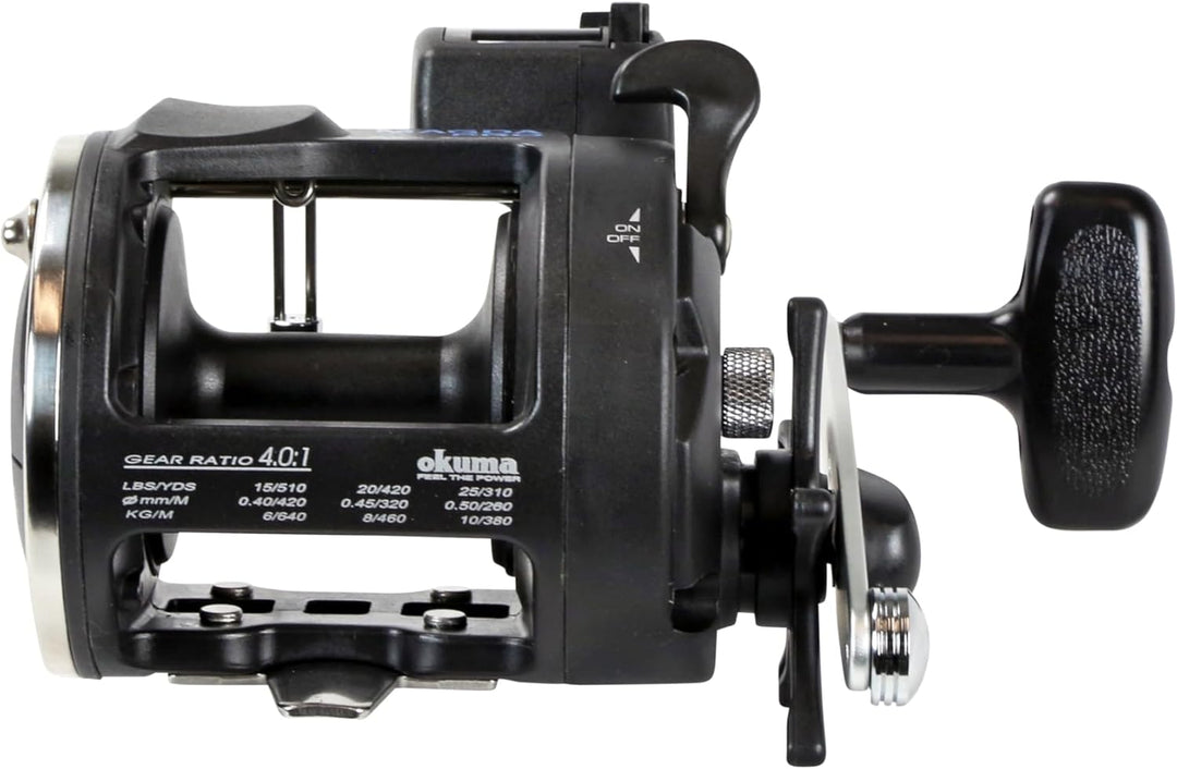 Okuma Magda Pro Line Counter Levelwind Schlepprolle MA-15DX, MA-15DX