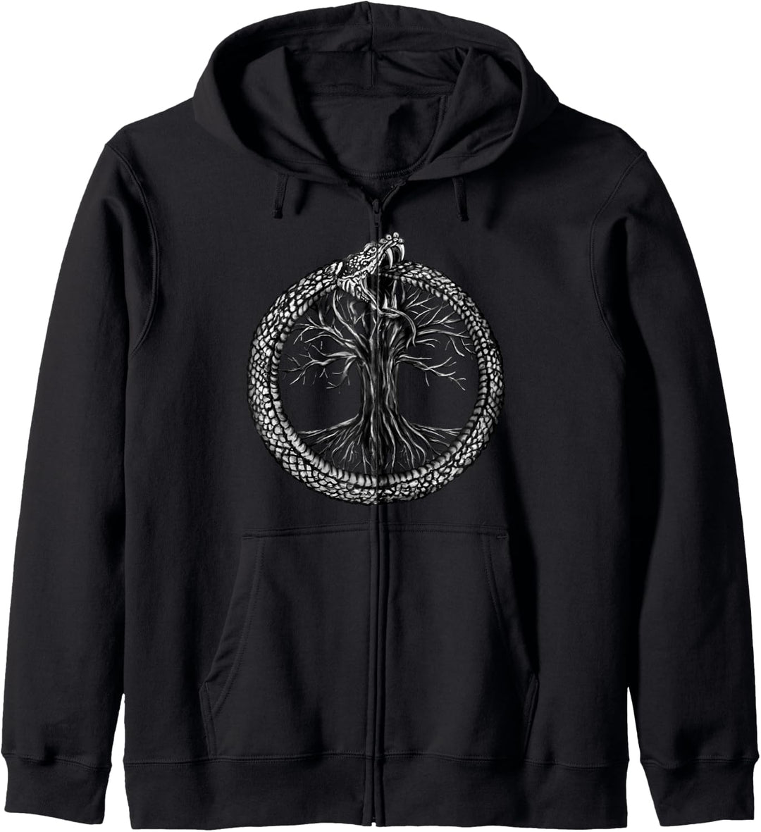 Ouroboros with Tree of Life Kapuzenjacke