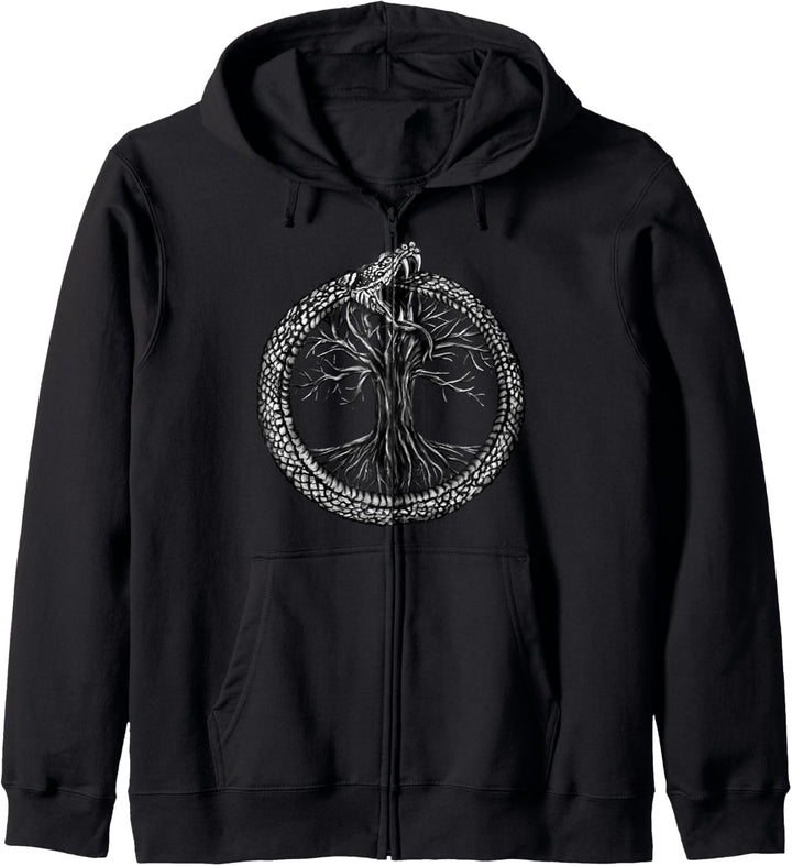 Ouroboros with Tree of Life Kapuzenjacke