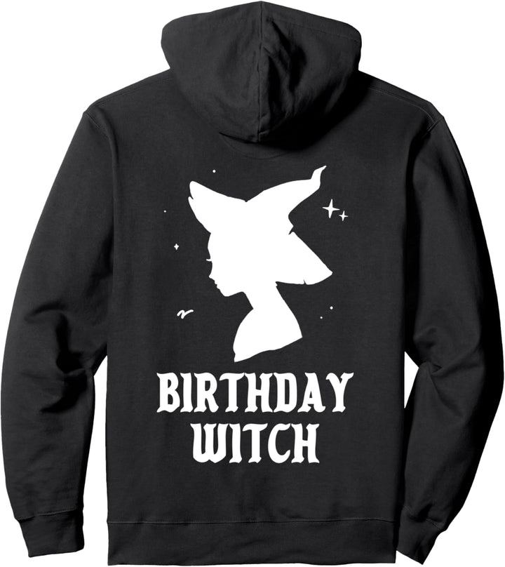 Geburtstags-Hexe Theme Funny Halloween Kostüm Pullover Hoodie