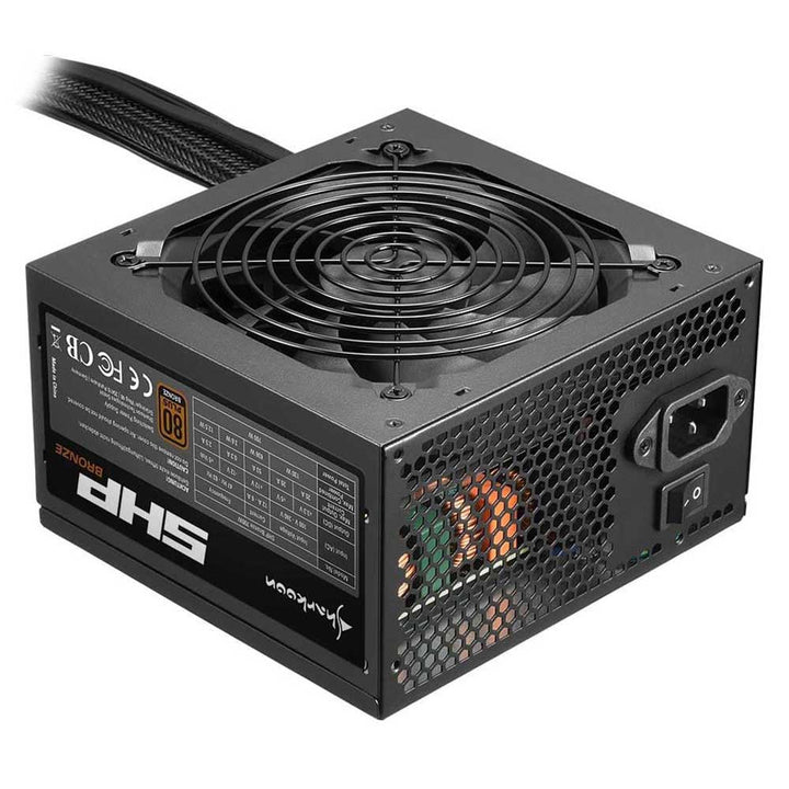Sharkoon SHP Bronze 700 Watt, PC Netzteil, 80 Plus Bronze, 700 Watt