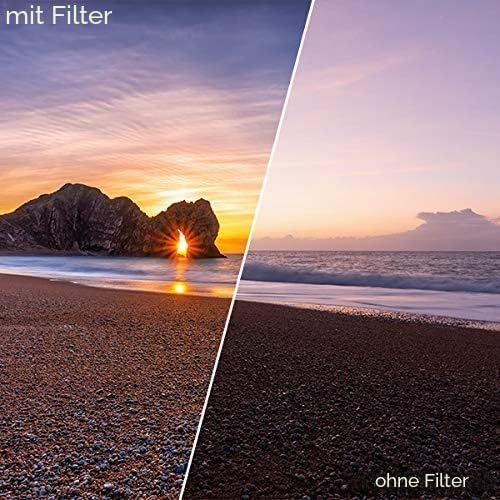 Rollei F:X Pro Verlaufsfilter Soft GND 8 I 100mm Rechteckfilter aus Gorilla-Glas mit Luminance Coati