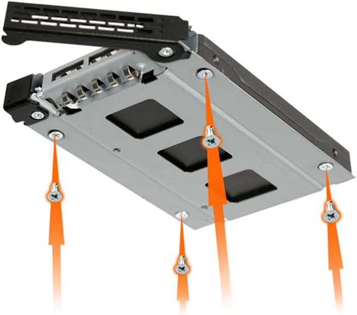 ICY DOCK Extra-Tray für MB992/MB996 Serien EZ-Slide Micro MB992Tray-B Extratray für MB411/MB992/MB99