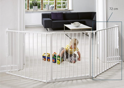 Baby Dan Flex Sektion/Verlängerung, Anthrazit, 72 cm: für Schutzgitter Flex M / L / XL/ XXL sowie La