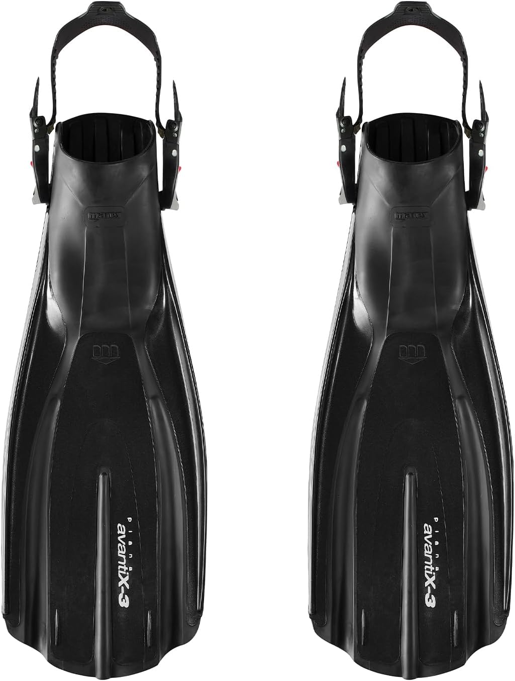 Mares Flosse Plana Avanti X3 XL Schwarz, XL Schwarz