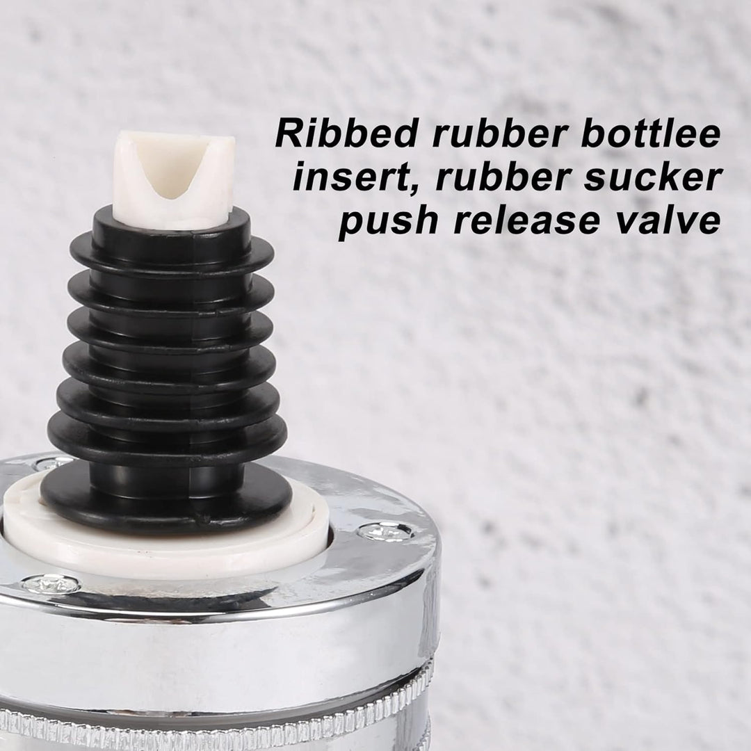 2 StüCke 45Ml/ 1.5Oz Bar Butler Wand DüSe Shot Dispenser für Drehbaren Liquor Flaschen Halter