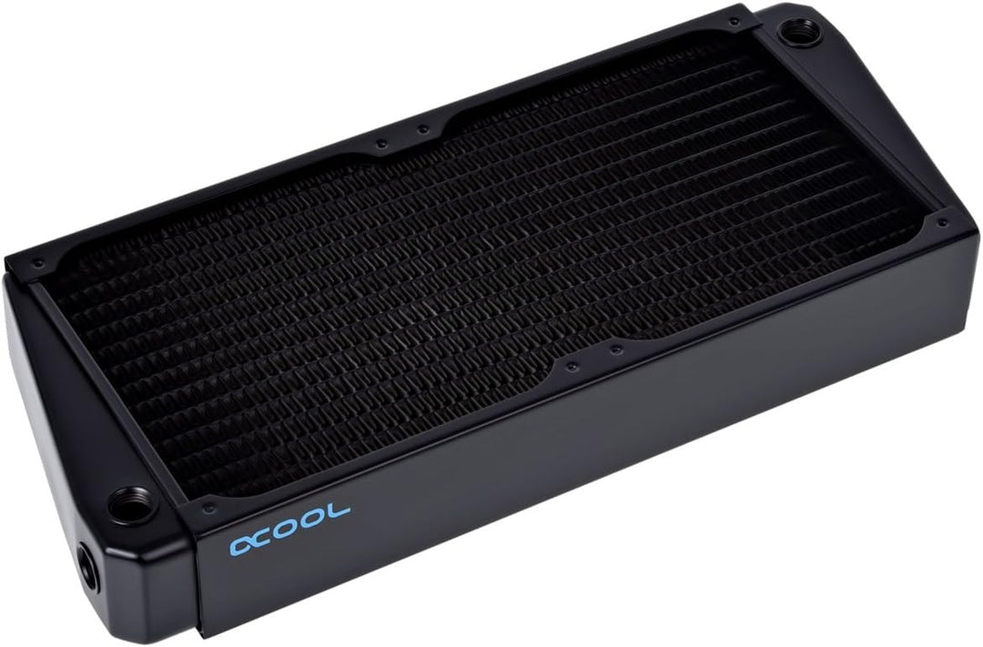 Alphacool 14245 NexXxoS XT45 Full Copper X-Flow Radiator - CPU Wasserkühlung - 280mm, Kupfer / Schwa