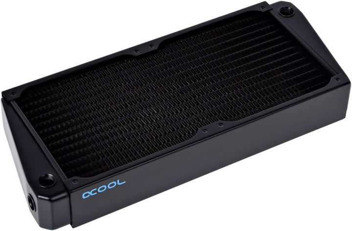 Alphacool 14245 NexXxoS XT45 Full Copper X-Flow Radiator - CPU Wasserkühlung - 280mm, Kupfer / Schwa