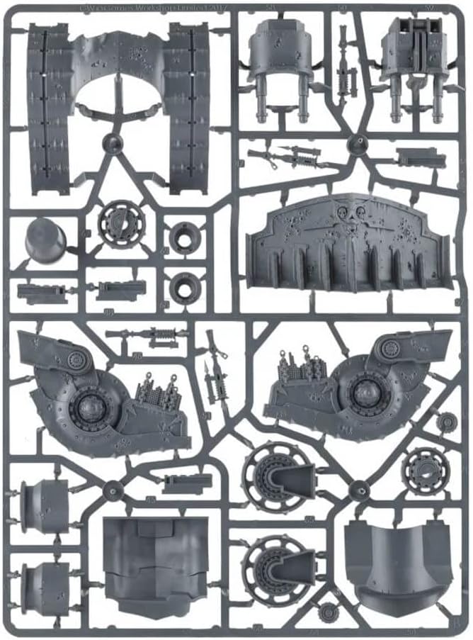 Games Workshop 9900007 Death Guard Plagueburst Crawler Miniatur, One Size