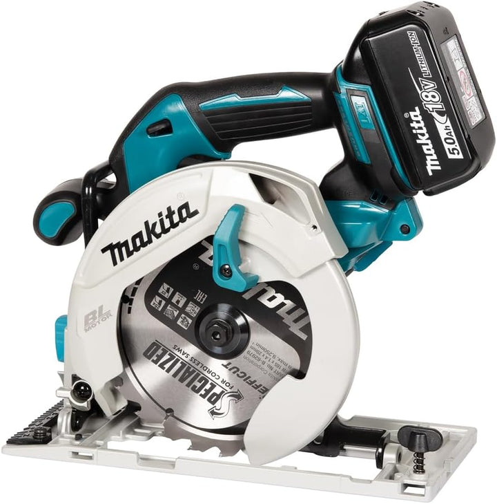 Makita DHS680RTJ Akku-Handkreissäge 57 mm 18 V / 5,0 Ah, 2 Akkus + Ladegerät im