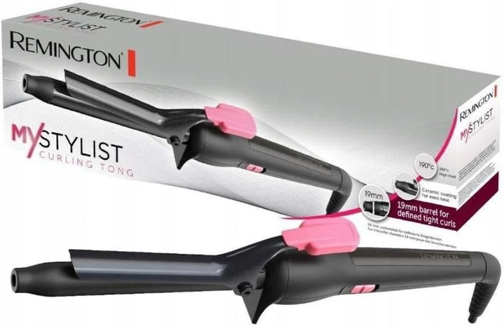 Remington Lockenstab My Stylist CI1A119, 19 mm für definierte Ringellocken, Keramikbeschichtung, sch