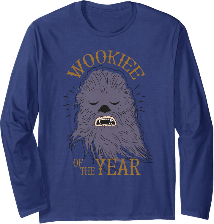 Star Wars Chewbacca Wookiee of the Year Langarmshirt