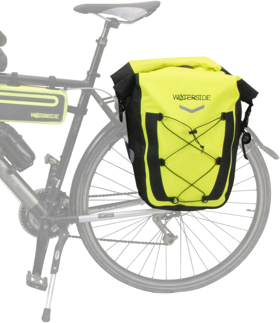 Waterside Wasserdichtes Fahrradtaschen Set – Modulare Bikepacking &amp; Gepäckträgertaschen aus Robustem