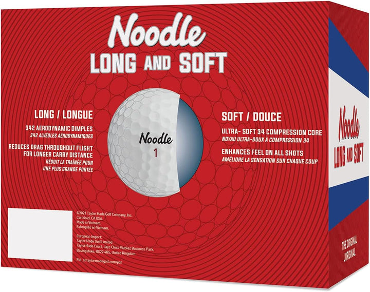 TaylorMade Noodle Golf Ball Altes Modell 36 balls Old Model, Altes Modell 36 balls Old Model