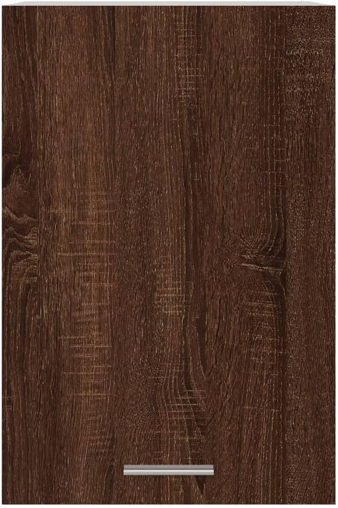 vidaXL Hängeschrank Braun Eichen-Optik 39,5x31x60 cm Holzwerkstoff Hängeschrank 40 cm Braune Eiche,