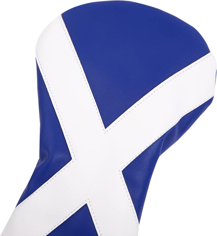 SHABIER United Kingdom Golfschlägerhaube, Golfschlägerhaube, Holz Andreaskreuz, Andreaskreuz