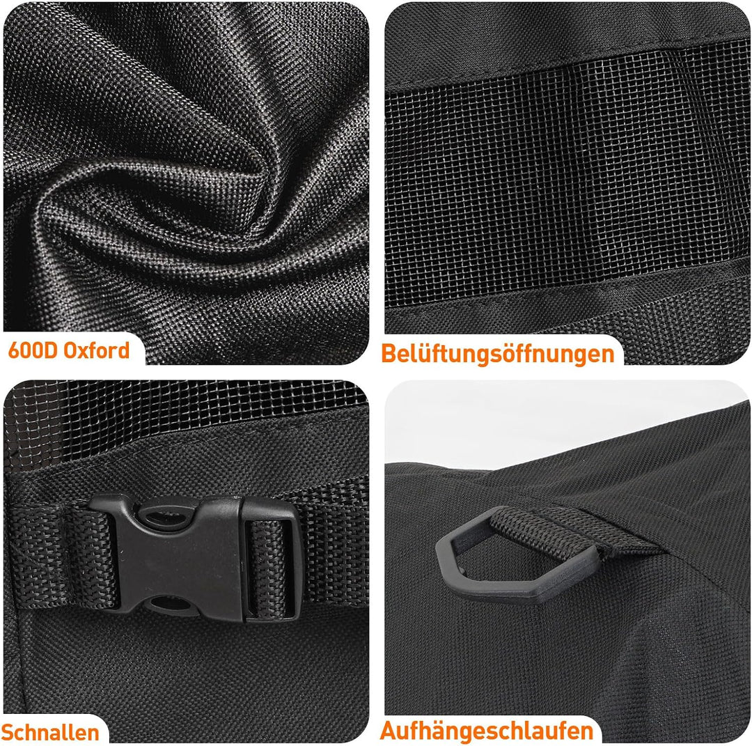 600D Grillabdeckung passend für Napoleon Rogue 425/525 61427/61527, 155x64x125CM Abdeckung Ersatz fü