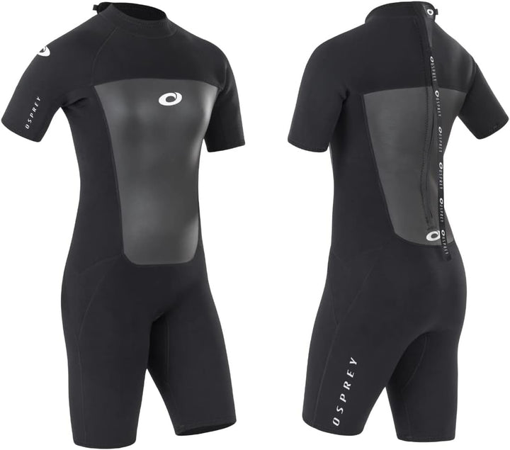 Osprey Damen Shorty 3mm Sommer Neoprenanzug Erwachsene Kurzarm Neopren Surfen Tauchen Wetsuit Origin