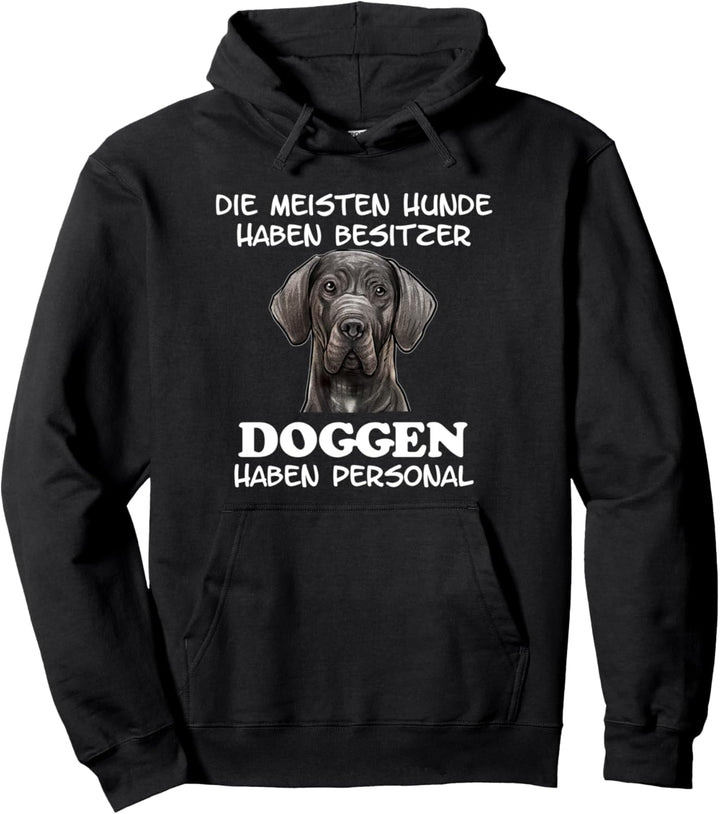 Deutsche Dogge Hundebesitzer Hund Damen Herren Pullover Hoodie