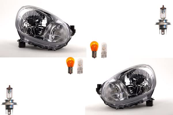 Johns, passend für Nissan Micra Scheinwerfer K13 05/10-05/13 + Leuchtmit. Set li. rech.