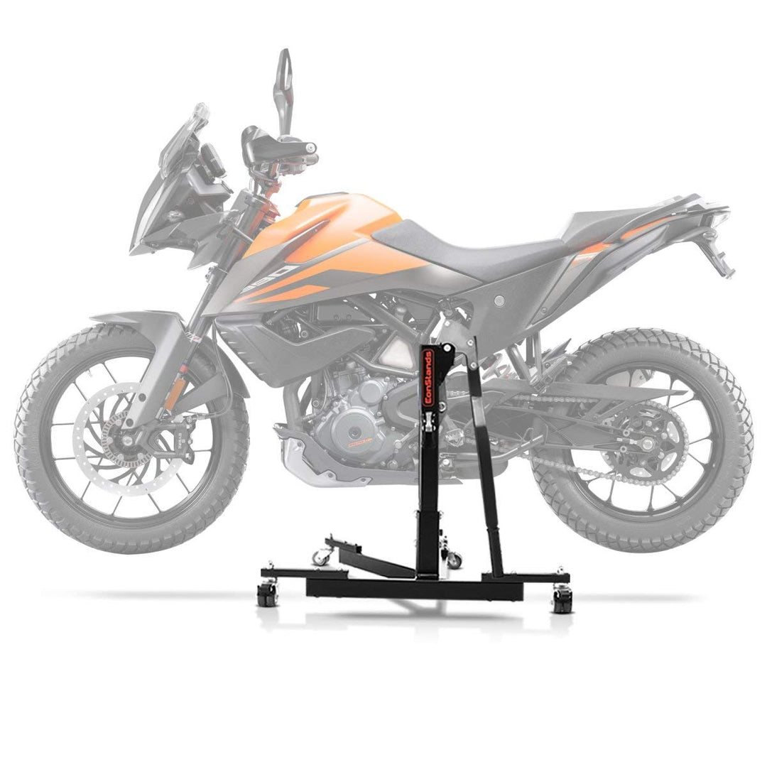 ConStands Power Evo-Zentralständer Kompatibel für KTM 390 Adventure 20-21 Schwarz