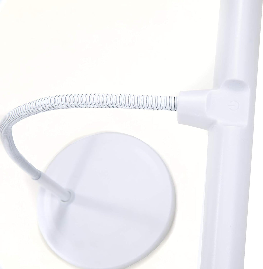 NAVARREZ Pianolampe 18 LED weiss, NV62 Weiss, Weiss