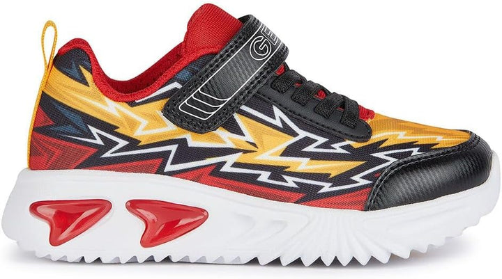 Geox J Assister Boy 24 EU Black Red, 24 EU Black Red