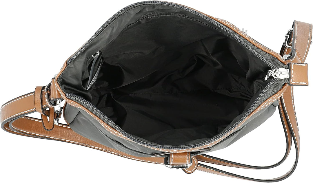 Picard Damen Sonja Umhängetaschen, 23x24x4 cm (B x H x T) Anthrazit, Anthrazit