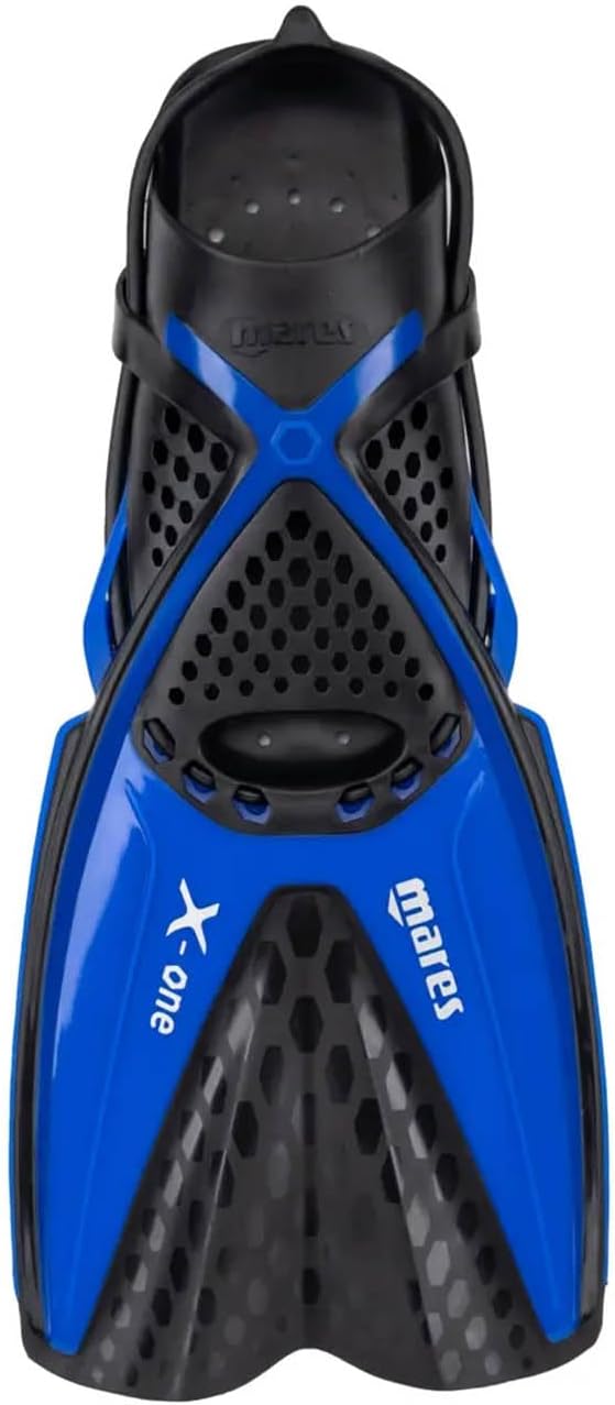Flosse Mares Aquazone X-One, Schnorchelflosse Erwachsene – Unisex Blau S/M, Blau S/M