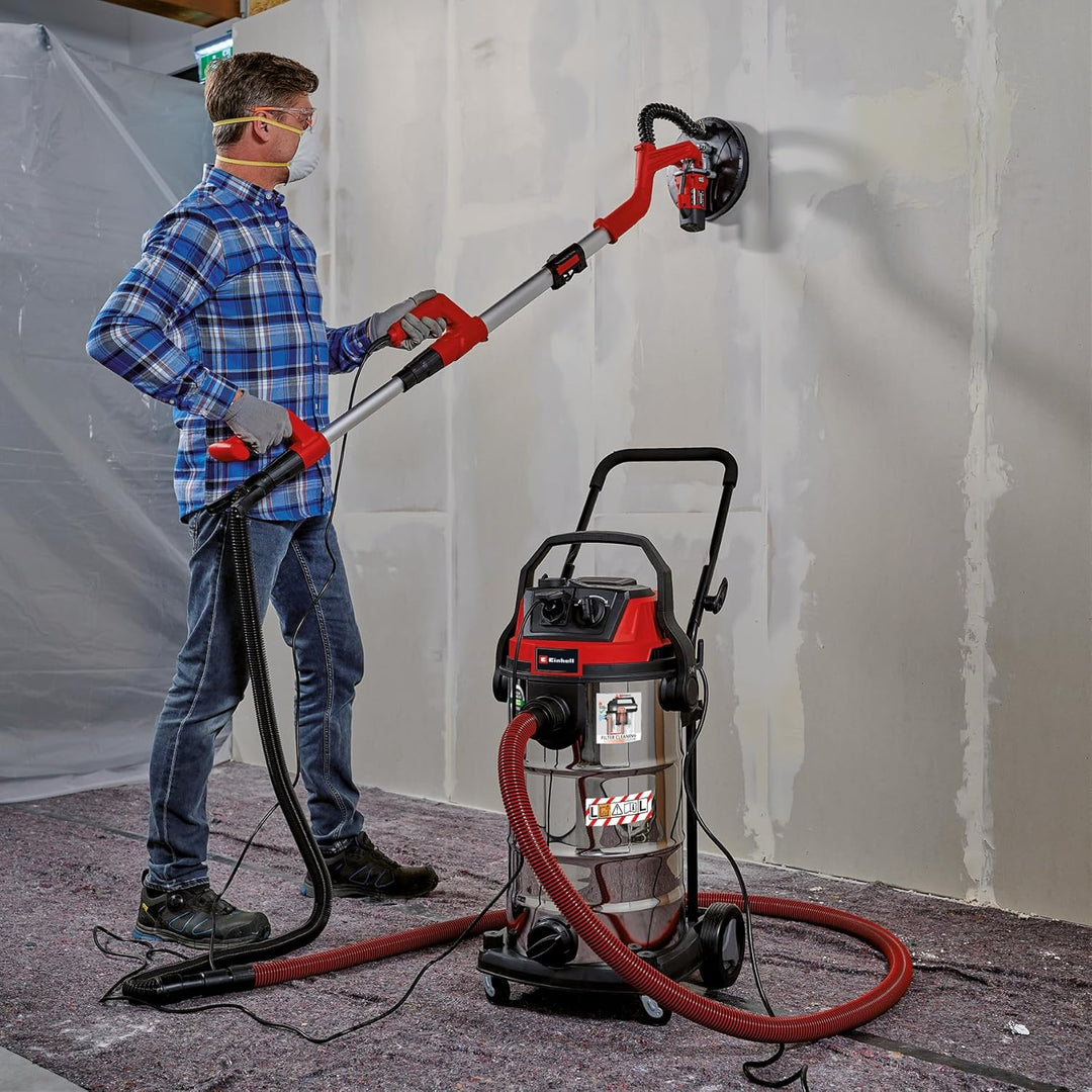 Einhell Nass-Trockensauger TE-VC 2340 SACL (1.500 W, 225 mbar, 9m Aktionsradius, HEPA-Faltenfilter i