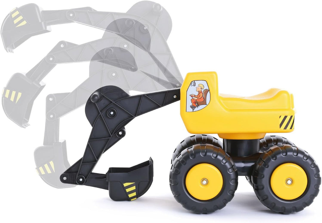 Mobby-Dig Sitzbagger, 65 cm - Sandspielzeug Kindergartenqualität
