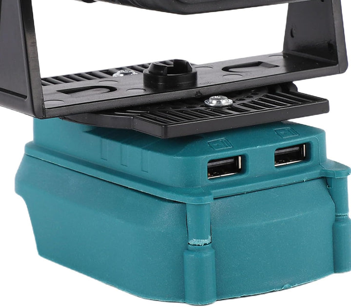 Kleine Raumheizung, 200 W, 2 Gänge, Temperatureinstellungen, Batteriebetriebene Heizung, 2 USB-Leise