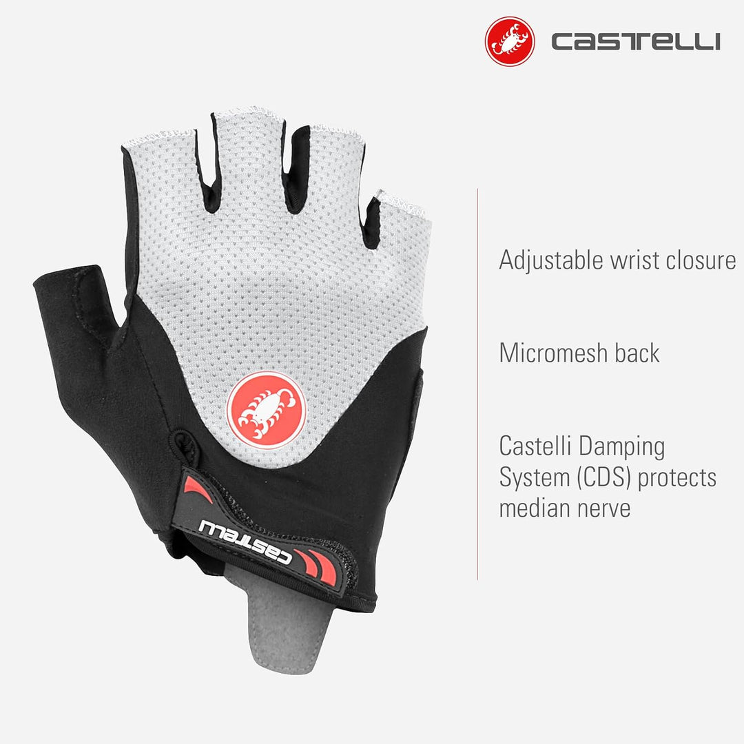 CASTELLI Arenberg Gel 2 Glove Cycling L SCHWARZ/ELFENBEIN, L SCHWARZ/ELFENBEIN