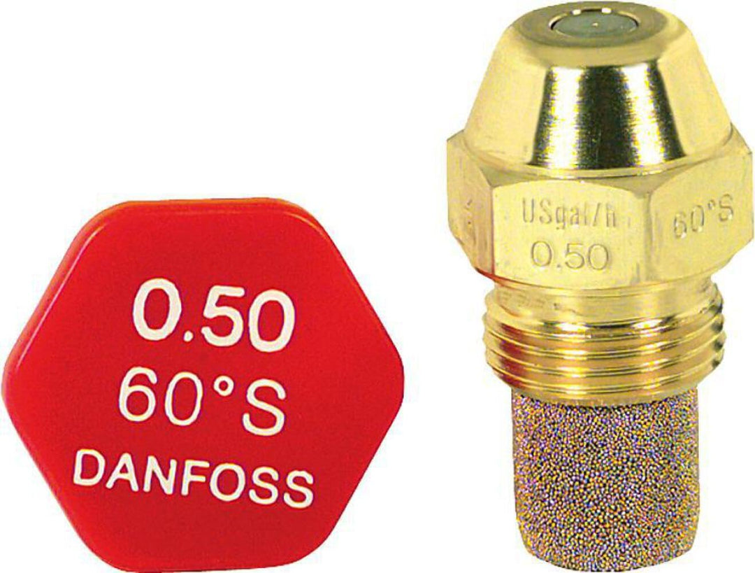 Danfoss Vollkegel-Öldüse Winkel 45 Grad 0,65 USgal/h 2,67 kg/h, 030F4914