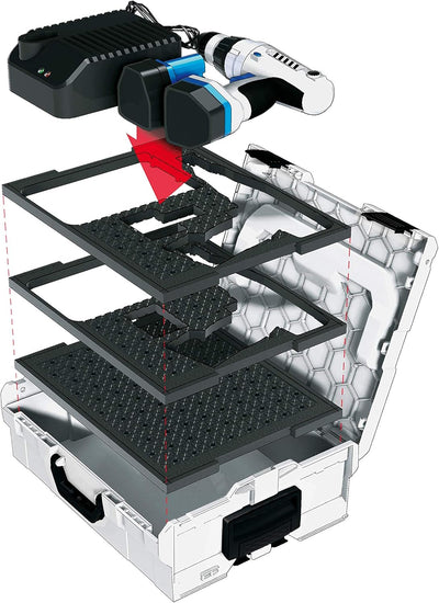 Bosch Sortimo L-Boxx 102 anthrazit mit Schnitteinlage L-boxx Se, L-boxx Se