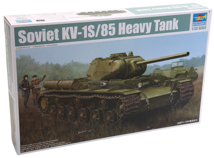 Trumpeter 01567 Modellbausatz Soviet KV-1S/85 Heavy Tank