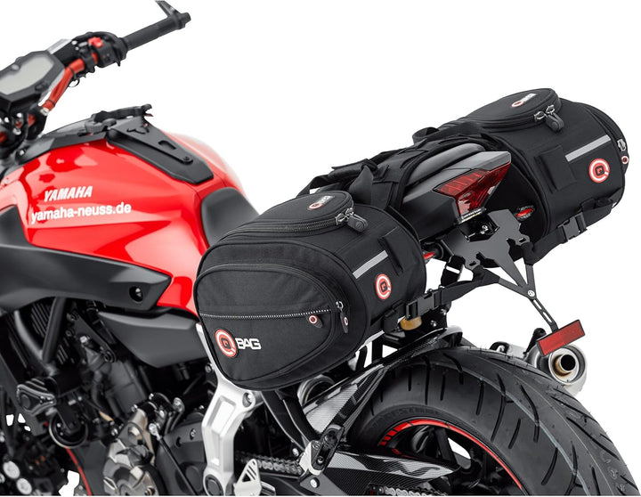 QBag Motorrad Satteltaschen für Motorrad Taschen Satteltaschen Motorrad Gepäck Satteltaschenpaar Mot