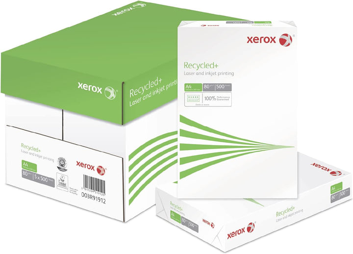 Xerox Recycled+ Papier 003R91912 - DIN A4 80 g/m² - Kopierpapier für Laserdrucker und Kopierer - aus