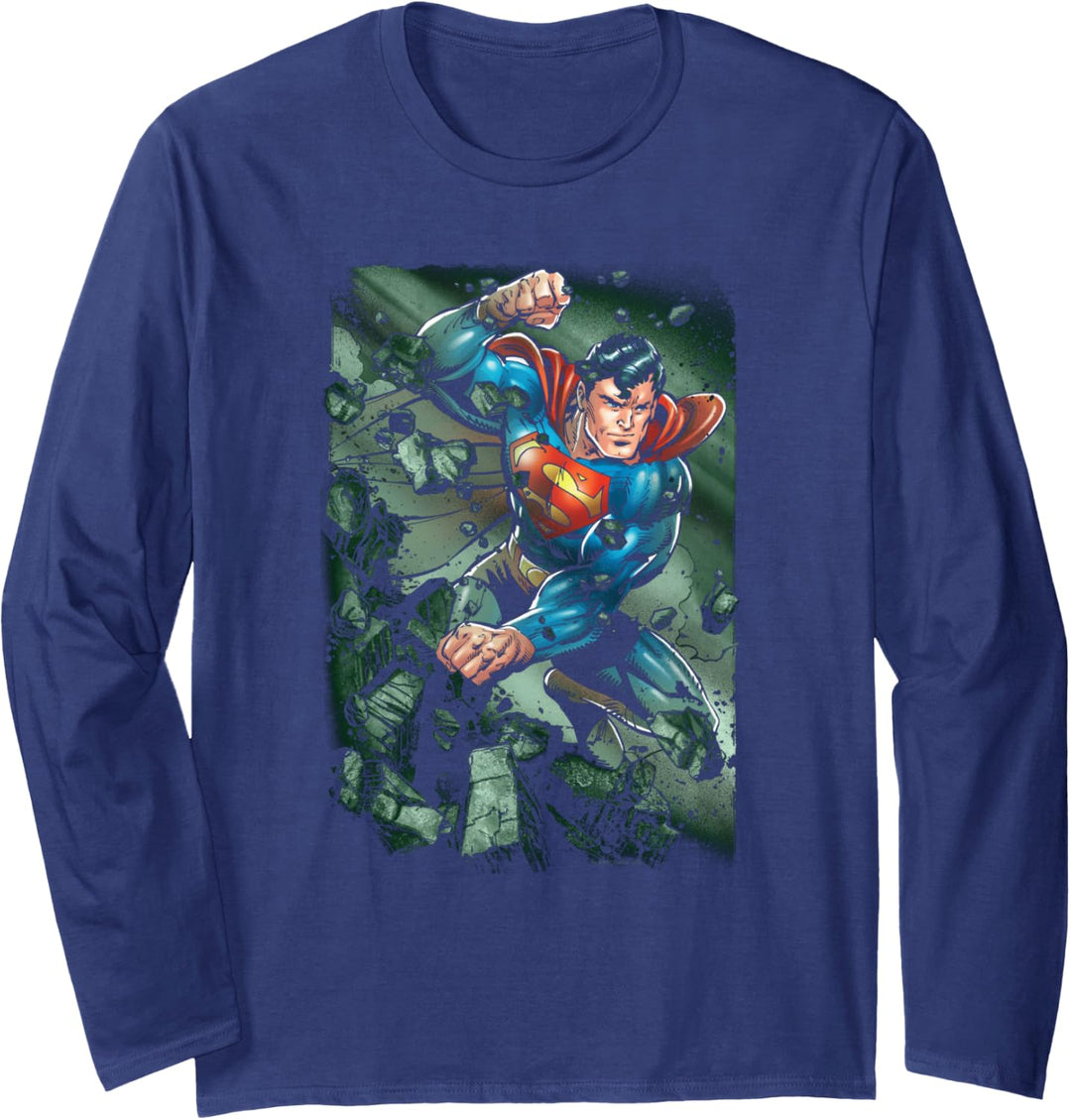 Superman Indestructible Langarmshirt
