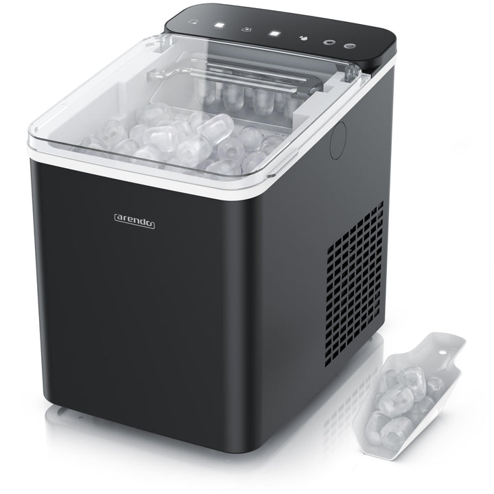 Arendo – Eiswürfelmaschine – Ice Cube Maker – 150 W – 12 kg Eis pro Tag – Automatische Abschaltfunkt