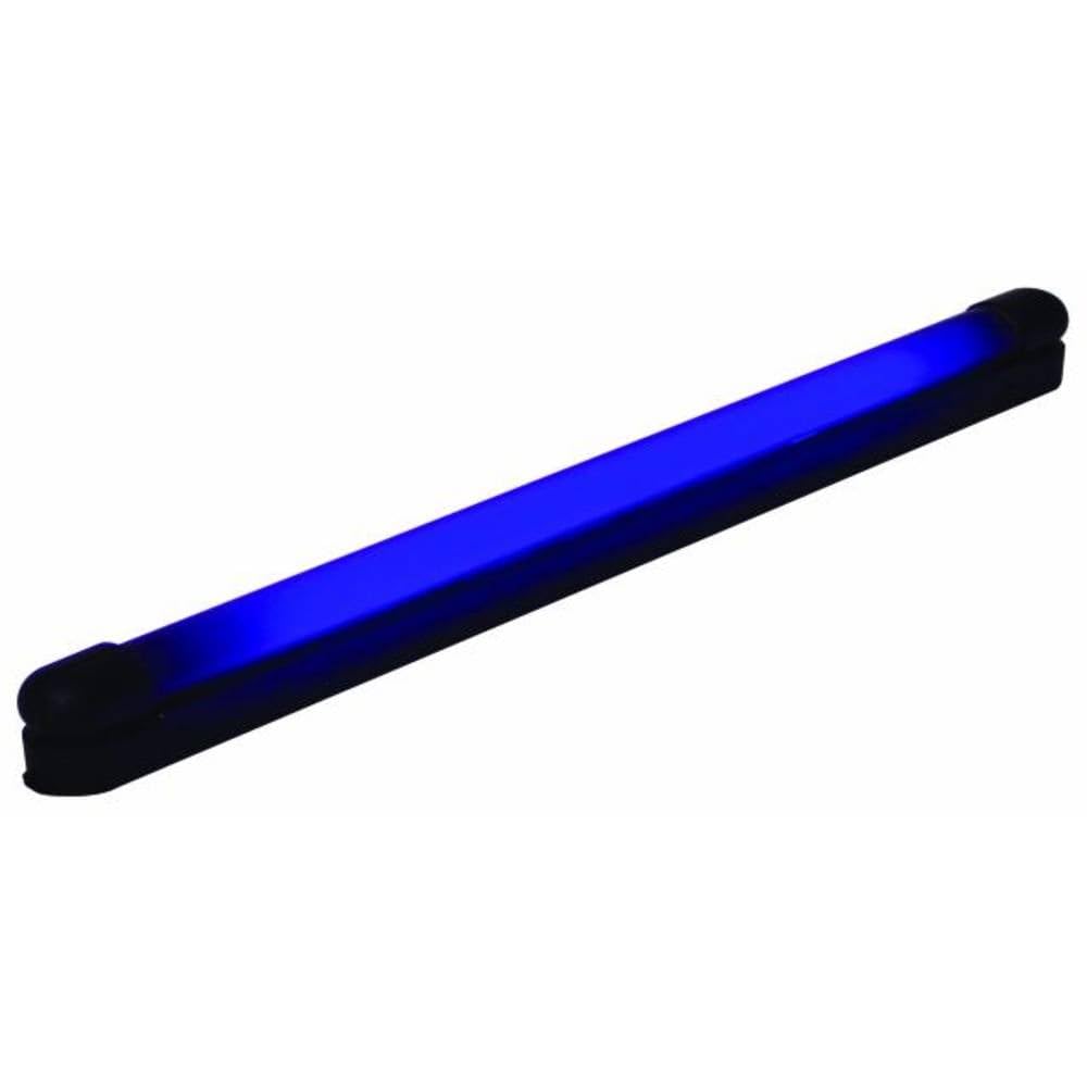 Eurolite UV-Röhre Komplettset 60cm 18W slim | Anschlussfertiges Set mit UV-Röhre | Schwarzlicht | Pe